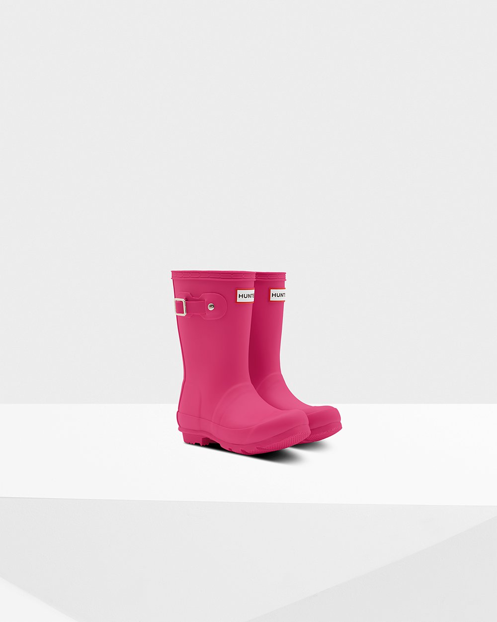 Kids Rain Boots - Hunter Original Little (89IGUDVLP) - Light Pink